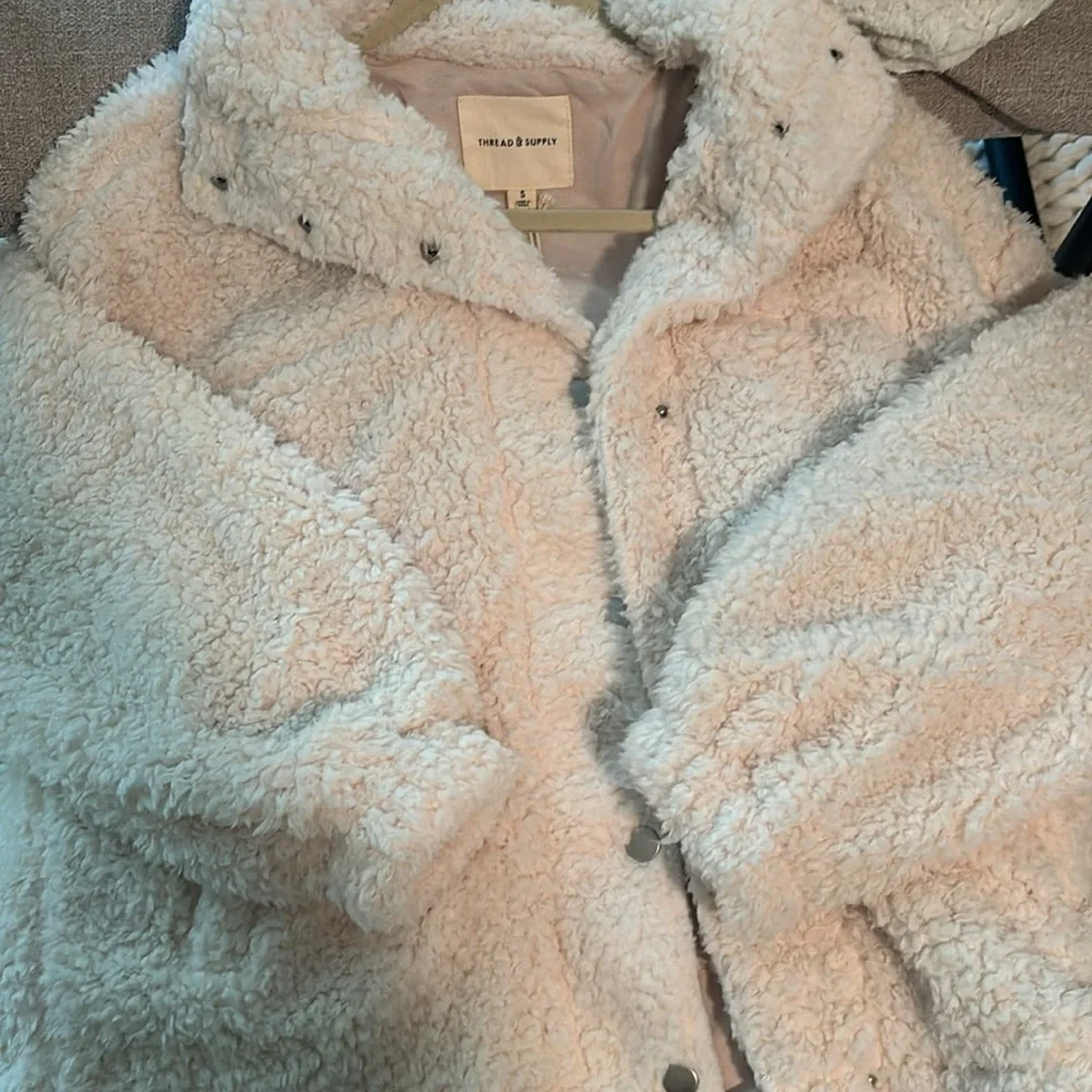 Teddy Shacket Coat - Picture 3 of 9